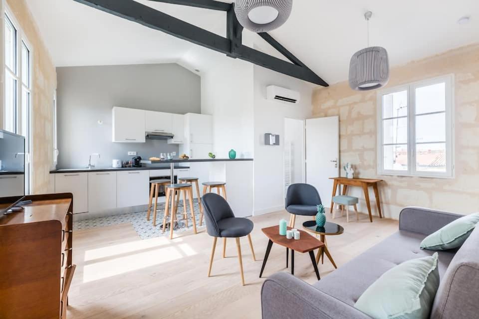 Magnifiques Appartements Climatises En Plein Coeur Des Chartrons Бордо Екстериор снимка